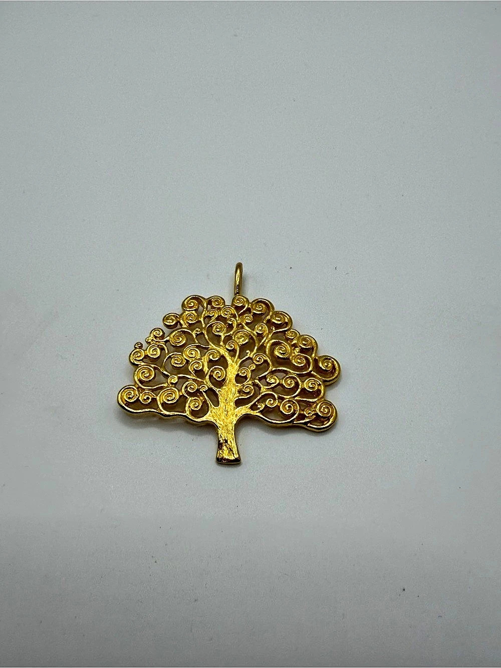 MMA USA Tree of Life Gold-Tone Brooch Pendant